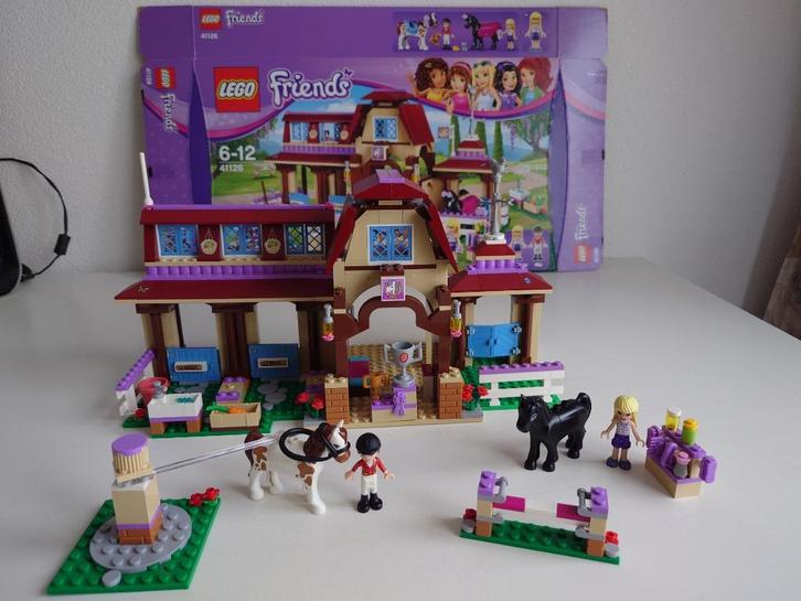 lego freinds 41126 Paardrijclub, Kinderen en Baby's, Speelgoed | Duplo en Lego, Zo goed als nieuw, Lego, Complete set, Ophalen of Verzenden