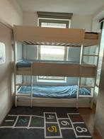 Stapelbed 3 persoons zgan incl 2 matrassen nieuw, Huis en Inrichting, Slaapkamer | Stapelbedden en Hoogslapers, Ophalen, 90 cm