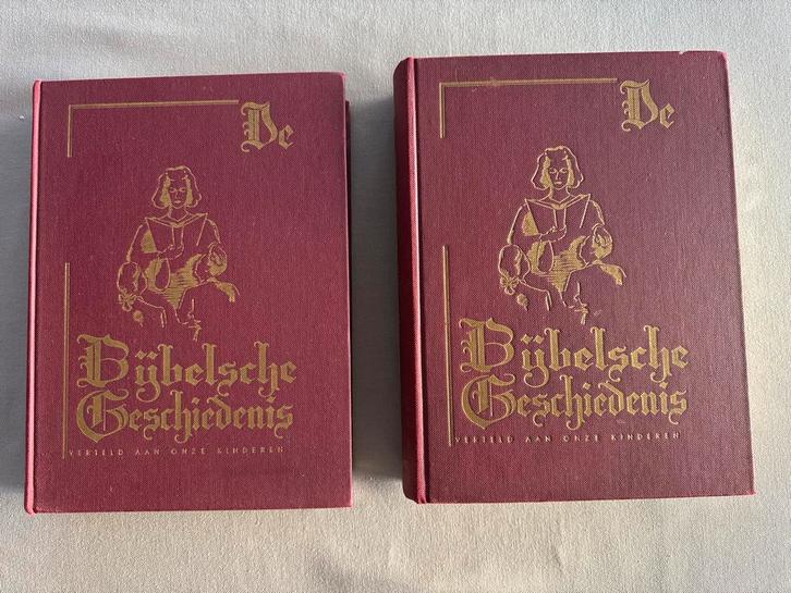 Bijbelsche Geschiedenis - oude en nieuwe testament, Antiek en Kunst, Antiek | Boeken en Bijbels, Ophalen of Verzenden