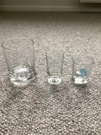 Whisky glas - The Famous Grouse + 2 borrelglaasjes, Ophalen, Zo goed als nieuw, Borrel- of Shotglas