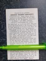 Bidprentje Alphen Breda Adrianus Horevoorts 1904 1966, Ophalen, Bidprentje