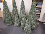 Prachtige kunst Nobilis bomen kerstboom besneewd, per 4, Ophalen, Zo goed als nieuw