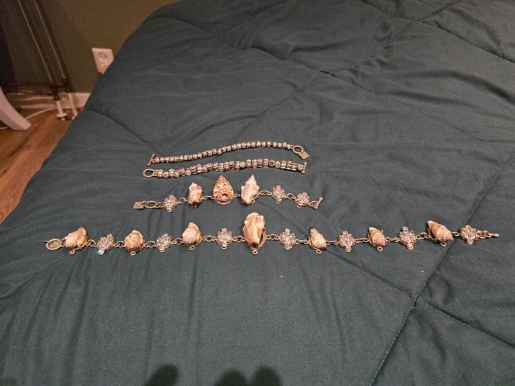 Otazu Ketting & Armbanden Set, Sieraden, Tassen en Uiterlijk, Armbanden, Zo goed als nieuw, Overige materialen, Overige kleuren