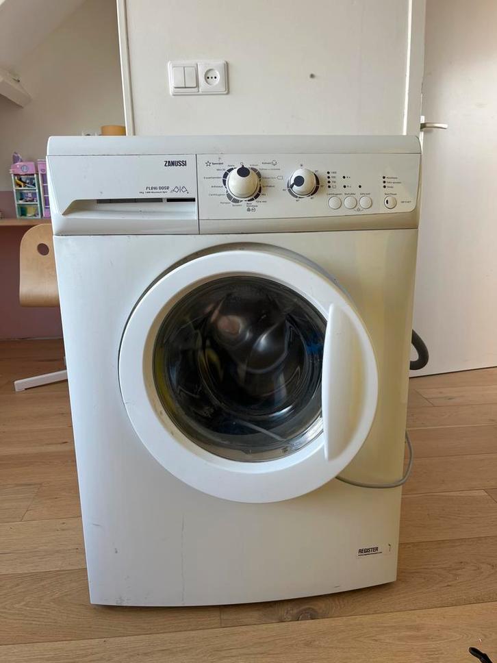 Zanussi Wasmachine - Gebruikt, Witgoed en Apparatuur, Wasmachines, Gebruikt, Voorlader, 4 tot 6 kg, 85 tot 90 cm, 1200 tot 1600 toeren