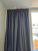 Antraciet verduisterende gordijnen te koop, Ophalen, 200 cm of meer, 150 tot 200 cm, Zo goed als nieuw