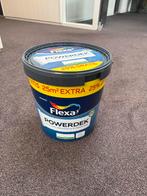 Flexa powerdek muurverf wit mat 10 liter, Doe-het-zelf en Verbouw, Ophalen, Zo goed als nieuw, Wit, Verf
