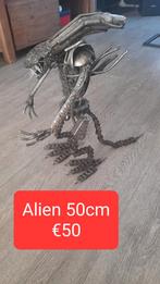 Alien (metal art) 50cm, Ophalen of Verzenden