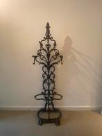 Antieke messing kapstok met paraplubak, Ophalen, Overige materialen, Gebruikt, Staande kapstok