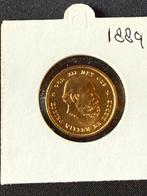 Gouden Tientje 1889, Postzegels en Munten, Munten | Nederland, Koning Willem III, Losse munt, 10 gulden, Goud