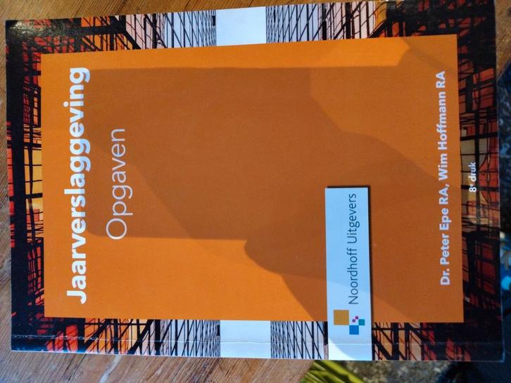 Wim Hoffmann - jaarverslag geving Opgaven, Boeken, Economie, Management en Marketing, Zo goed als nieuw, Management, Ophalen of Verzenden