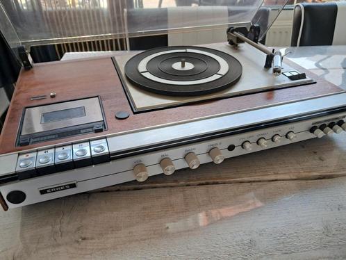 Erres platenspeler, radio en cassettedeck, Muziek en Instrumenten, Dj-sets en Draaitafels, Gebruikt, Draaitafel, Overige merken