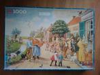 Jumbo - Dutch Village Scene - 1000 stukjes, Gebruikt, Ophalen of Verzenden, 500 t/m 1500 stukjes, Legpuzzel