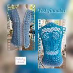 Haakpatroon Vest Annabel, Verzenden, Nieuw, Haken, Patroon of Boek