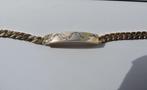 gouden armband met zirkonia's goud 14 karaat 585, Goud, Goud, Gebruikt, Ophalen of Verzenden