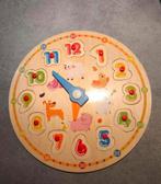 Klok kinderpuzzel, Ophalen of Verzenden, 10 tot 50 stukjes, Zo goed als nieuw