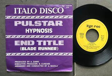 Hypnosis - Pulstar 7” DE 1983 ZYX synth beschikbaar voor biedingen