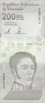 Venezuela Bankbiljet 200.000 Bolivares 2020 UNC, Pick W.112, Postzegels en Munten, Bankbiljetten | Amerika, Los biljet, Zuid-Amerika