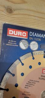 Duro diamant slijpschijf, Doe-het-zelf en Verbouw, Ophalen of Verzenden, Zo goed als nieuw