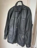 Vintage Leren Jas Vroom & Dreesman Maat 52, Ophalen of Verzenden, Gedragen, Maat 52/54 (L)