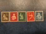 Postzegels Nederland, NVPH 423-427 postfris, Postzegels en Munten, Postzegels | Nederland, Na 1940, Ophalen of Verzenden, Postfris