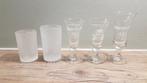 Jagermeister borrelglaasjes, Ophalen of Verzenden, Zo goed als nieuw, Borrel- of Shotglas