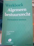 Werkboek Algemeen Bestuursrecht, Boeken, Ophalen of Verzenden, Gamma, Zo goed als nieuw, HBO