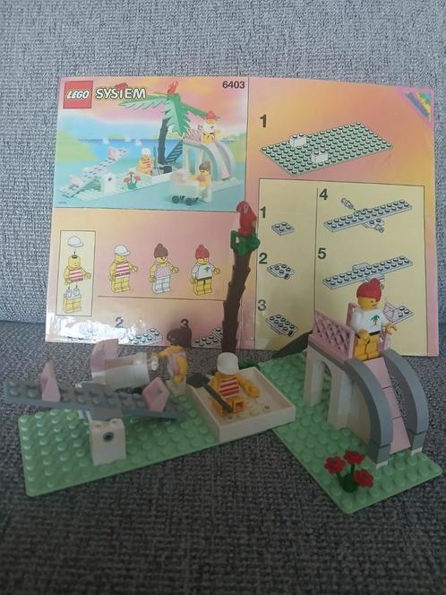 Lego paradisa 6403 paradise playground, Kinderen en Baby's, Speelgoed | Duplo en Lego, Gebruikt, Lego, Complete set, Ophalen of Verzenden