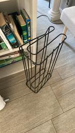 Zgan zwart metalen schoenenrek, Ophalen of Verzenden, Zo goed als nieuw