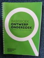 Basisboek ontwerp onderzoek, Overige vakken, Diverse auteurs, Overige niveaus, Ophalen