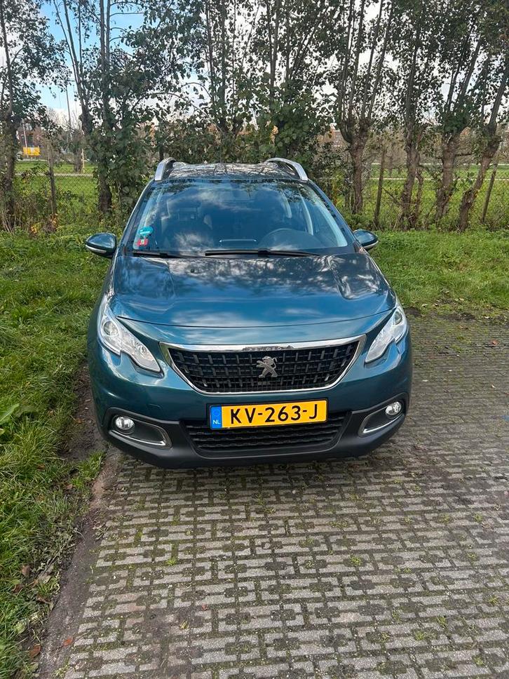 Peugeot 2008 1.2 VTI 60KW/82PK 2017 Groen, Auto's, Peugeot, Particulier, Benzine, C, SUV of Terreinwagen, Handgeschakeld, Origineel Nederlands
