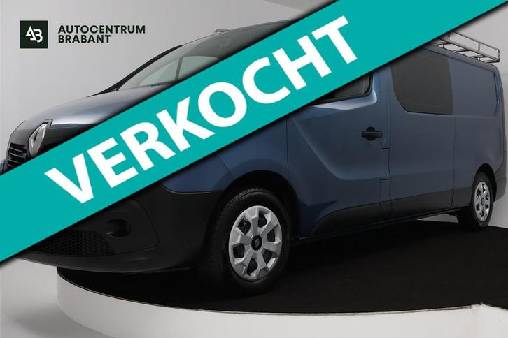 Renault Trafic 1.6 dCi T29 L2H1 DC Comfort (MARGE, DUBBELE C, Auto's, Bestelauto's, Bedrijf, Te koop, ABS, Airconditioning, Apple Carplay