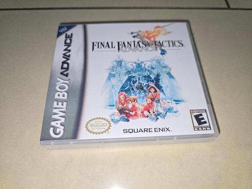 Final Fantasy Tactics Advance GBA Game Case, Spelcomputers en Games, Games | Nintendo Game Boy, Zo goed als nieuw, Verzenden