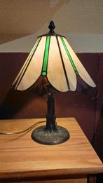 Tiffany-look glas in lood lamp, Ophalen, Zo goed als nieuw, Tiffany, Minder dan 50 cm