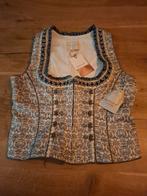 Dirndl bovenstuk in wit/beige en grijs, maat 44, Kleding | Dames, Overige Dameskleding, Kruger, Ophalen of Verzenden, Nieuw