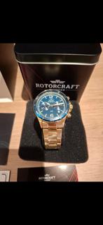 Rotorcraft Air Boss RC1210 - Goudkleurig Horloge, Overige merken, Staal, Staal, Polshorloge