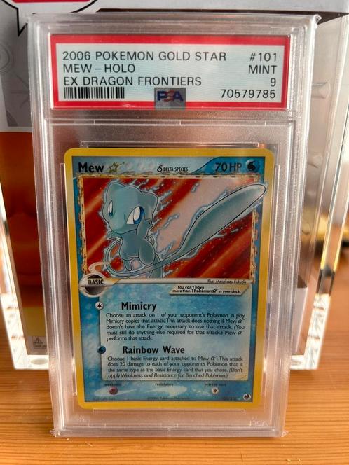 Te koop mew gold star ️, Hobby en Vrije tijd, Verzamelkaartspellen | Pokémon, Nieuw, Losse kaart, Foil, Ophalen of Verzenden