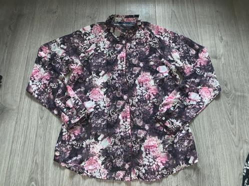 Tom Tailor dames roze bloemen blouse overhemd maat 40, Kleding | Dames, Blouses en Tunieken, Zo goed als nieuw, Maat 38/40 (M)