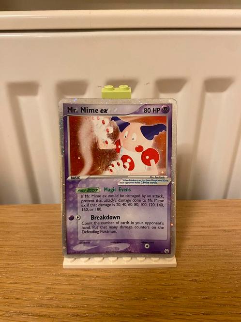 Mr. Mime ex 111/112 - Pokemon Kaart, Hobby en Vrije tijd, Verzamelkaartspellen | Pokémon, Nieuw, Losse kaart, Foil, Ophalen of Verzenden