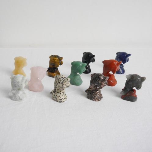 Diverse edelsteen dolfijnen €12,95 p/s, Verzamelen, Mineralen en Fossielen, Mineraal, Ophalen of Verzenden