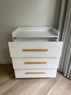 Commode met 3 Lades en Opstaande Rand, 50 tot 70 cm, Ophalen of Verzenden, Zo goed als nieuw, 75 tot 100 cm