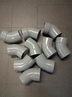 Wavin bocht 110,  45 graden insteek m/s 'nieuw', Doe-het-zelf en Verbouw, Buizen en Afvoer, Bochten, Pvc, Ophalen of Verzenden