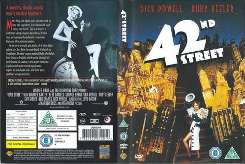 42nd Street 1933 DVD met Dick Powell, Ruby Keele, Ginger Rog, Cd's en Dvd's, Dvd's | Klassiekers, Zo goed als nieuw, 1980 tot heden
