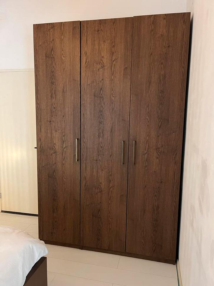 Bruine IKEA Pax Kast - 150cm breed, Huis en Inrichting, Kasten | Kledingkasten, Gebruikt, 150 tot 200 cm, 100 tot 150 cm, 50 tot 75 cm