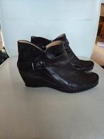 Peter Kaiser laarsjes, leer, donkerbruin, mt 40 (6,5), Peter Kaiser, Bruin, Lage of Enkellaarzen, Ophalen of Verzenden