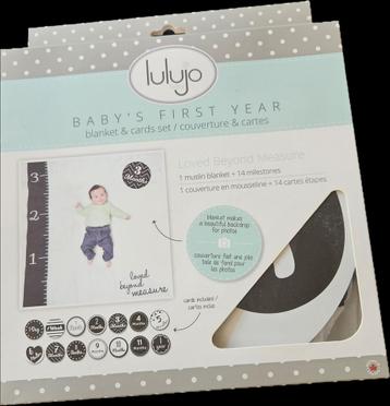 Baby Milestone Deken met Kaarten beschikbaar voor biedingen