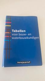 R. Blok - Tabellen voor bouw- en waterbouwkundigen, Verzenden, Zo goed als nieuw, R. Blok, Nederlands