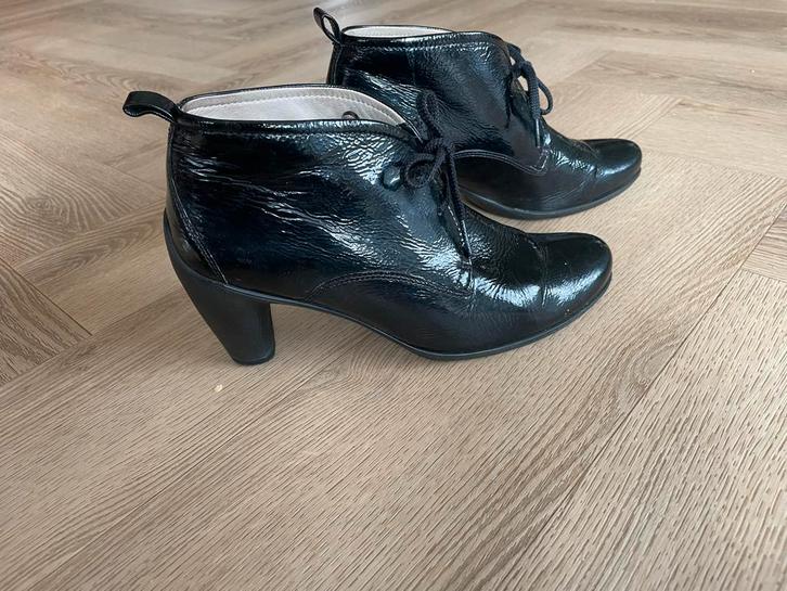 Ecco Lak Laarzen Maat 40, Kleding | Dames, Schoenen, Gedragen, Lage of Enkellaarzen, Zwart, Ophalen of Verzenden