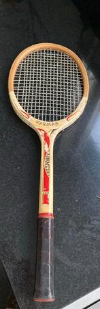 Houten trnnisracket in spanner. Merk HARMAS. Oud, Ophalen of Verzenden, Zo goed als nieuw, Racket, Overige merken