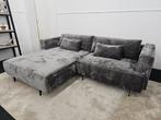 Gloednieuwe luxe hoekbank met slaapfunctie en opslag, Huis en Inrichting, Zo goed als nieuw, Info@homefriesland.nl, Vierpersoons of meer
