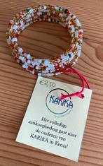 Armband Kenia - gemaakt in Kenia - meerdere kleuren, Sieraden, Tassen en Uiterlijk, Ophalen of Verzenden, Zo goed als nieuw